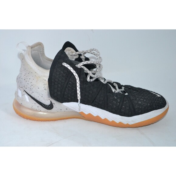 Nike LeBron 18 CQ9283-007 Men\'s US 12 Basketball Shoes Black Gum Fashion Sneaker main image 11